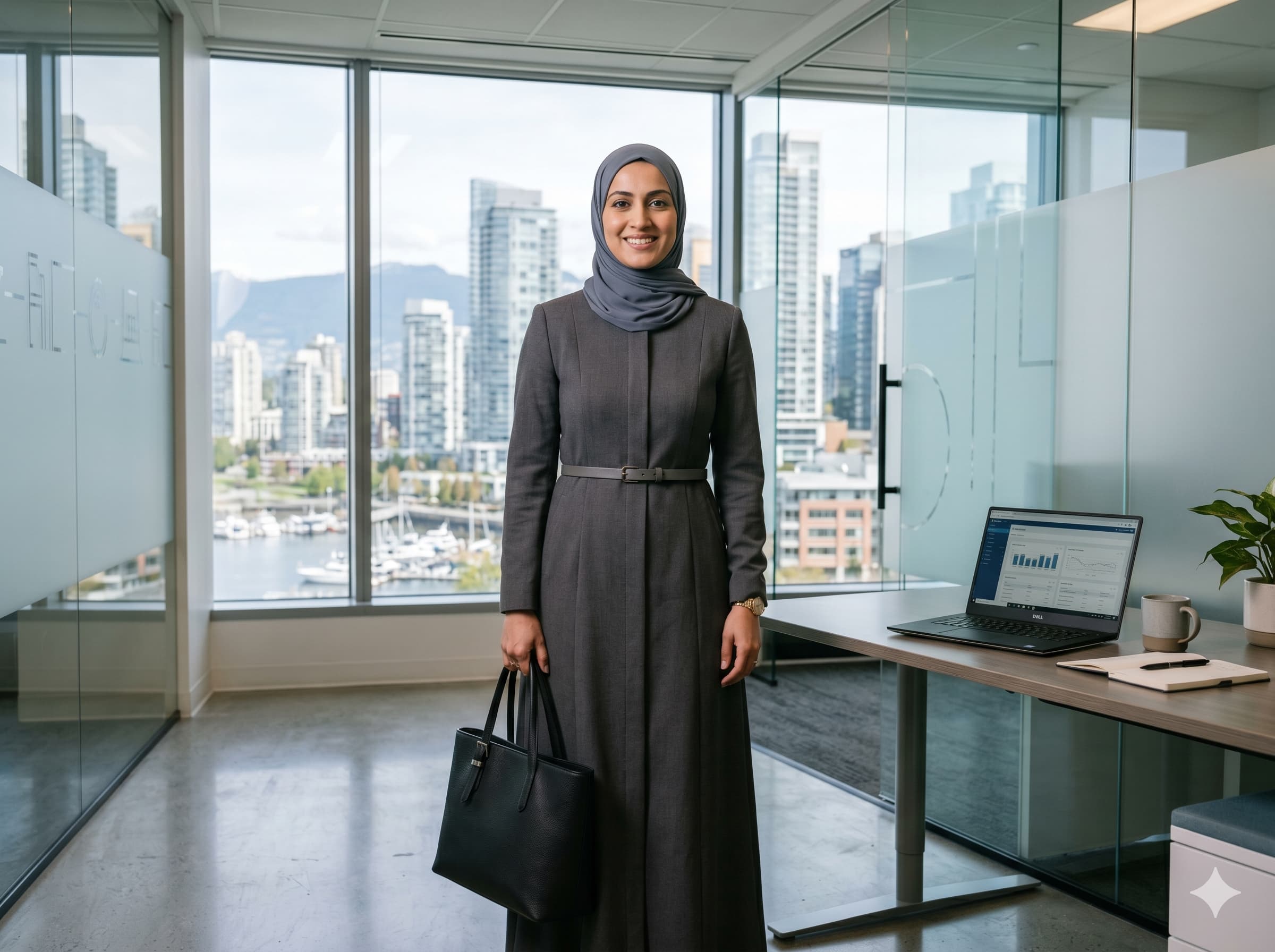 How to Style an Abaya for Work: The Canadian Office Modest Wear Guide