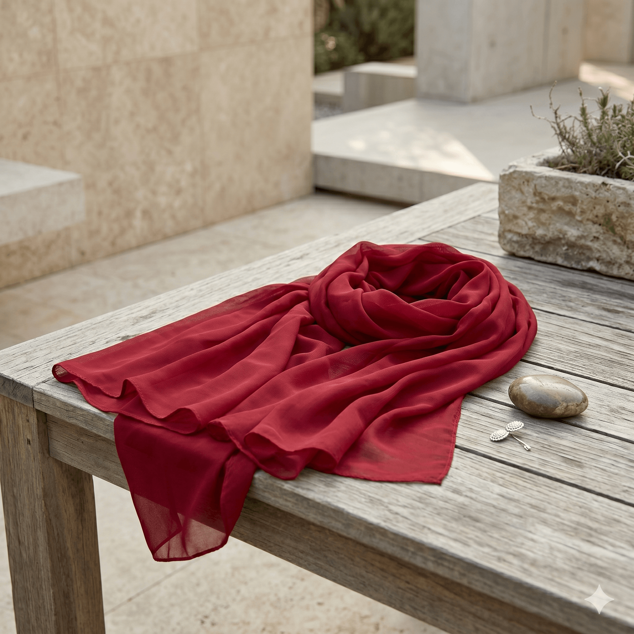Premium Chiffon Scarf – Lightweight Modest Hijab | North Abaya