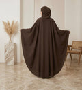 Gold Stone Border Batwing Kaftan – Detail View | North Abaya Canada
