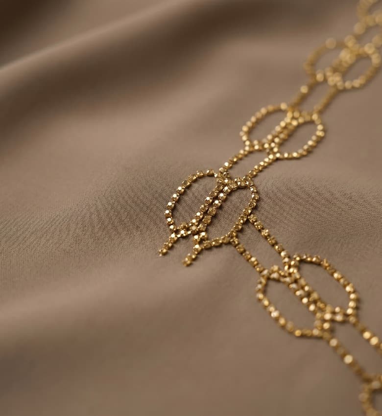 Scattered Stone Embellished Batwing Kaftan – 2-Piece Luxury Party Wear Modest Fashion Canada