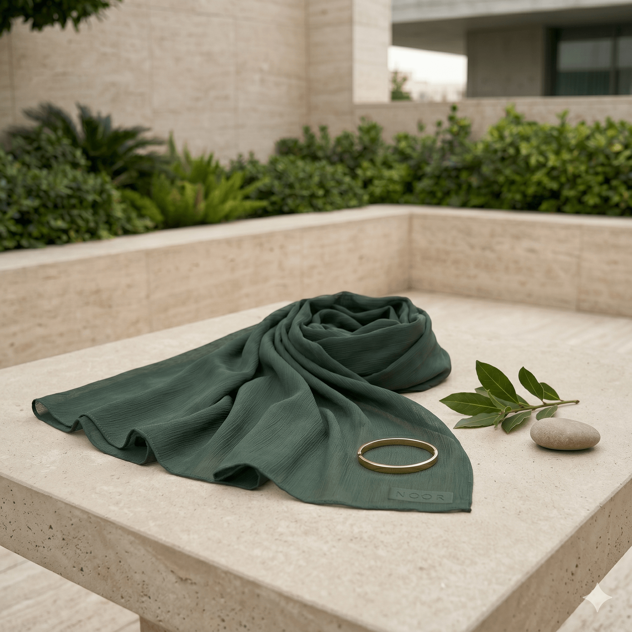 Premium Chiffon Scarf – Lightweight Modest Hijab | North Abaya