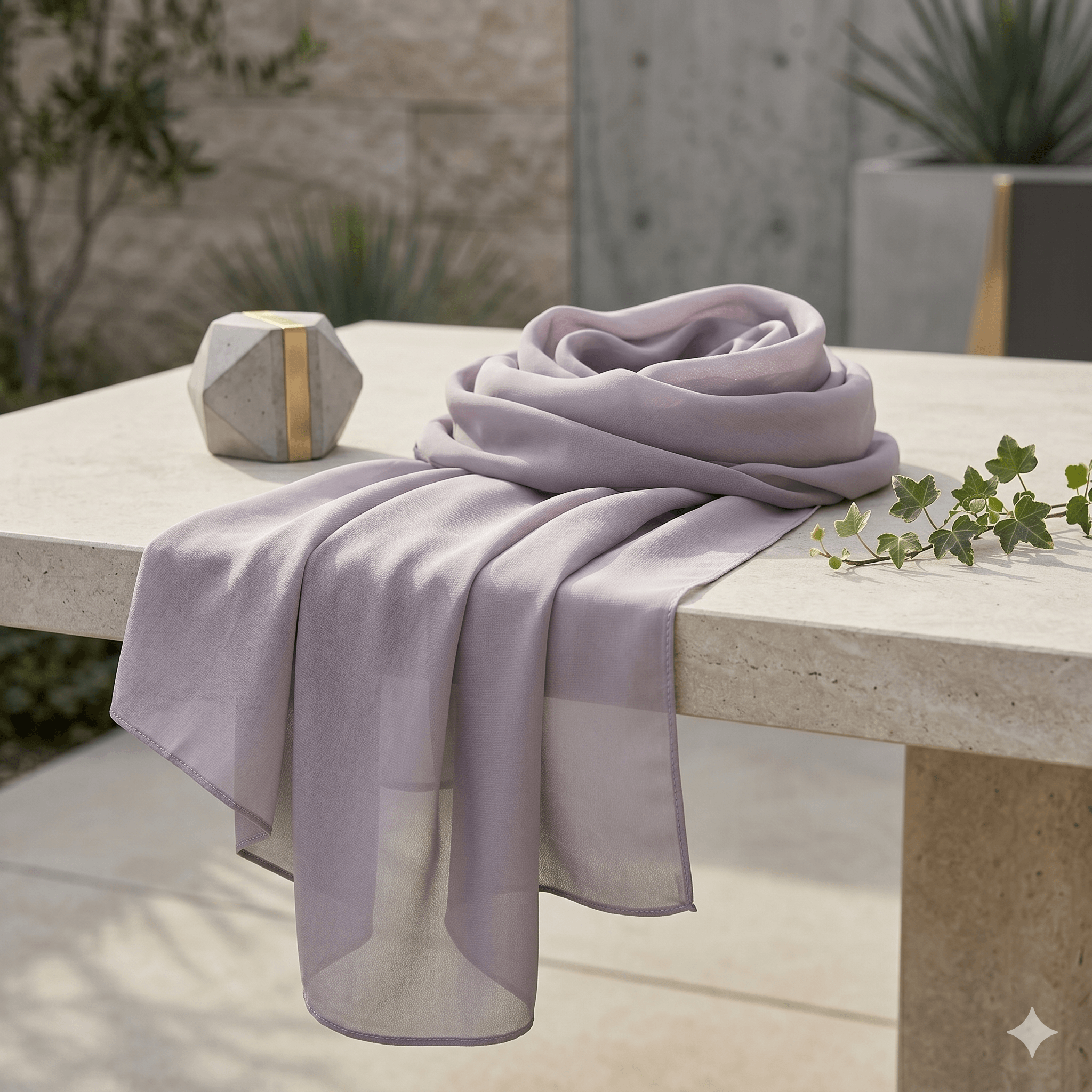 Premium Chiffon Scarf – Lightweight Modest Hijab | North Abaya