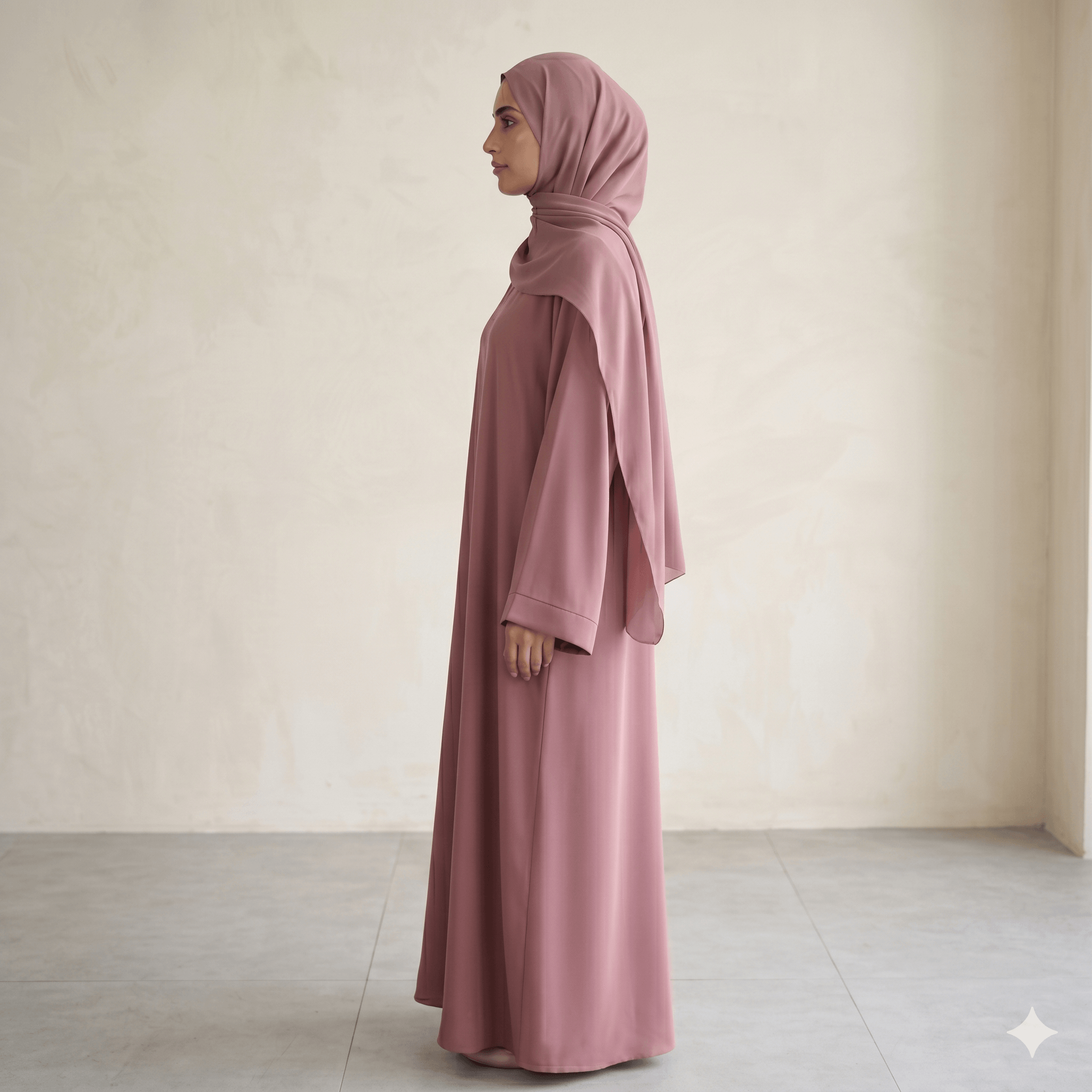 Plain Flare Nida Abaya – Loose Fit Pocket, Fashion Canada