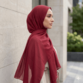 Premium Georgette Scarf – Breathable Modest Hijab | North Abaya