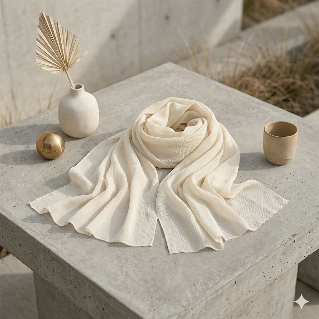 Premium Georgette Scarf – Breathable Modest Hijab | North Abaya