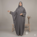 Stone Work Georgette Kaftan with Scarf – 2 Piece Set Canada – Detail View | North Abaya Canada