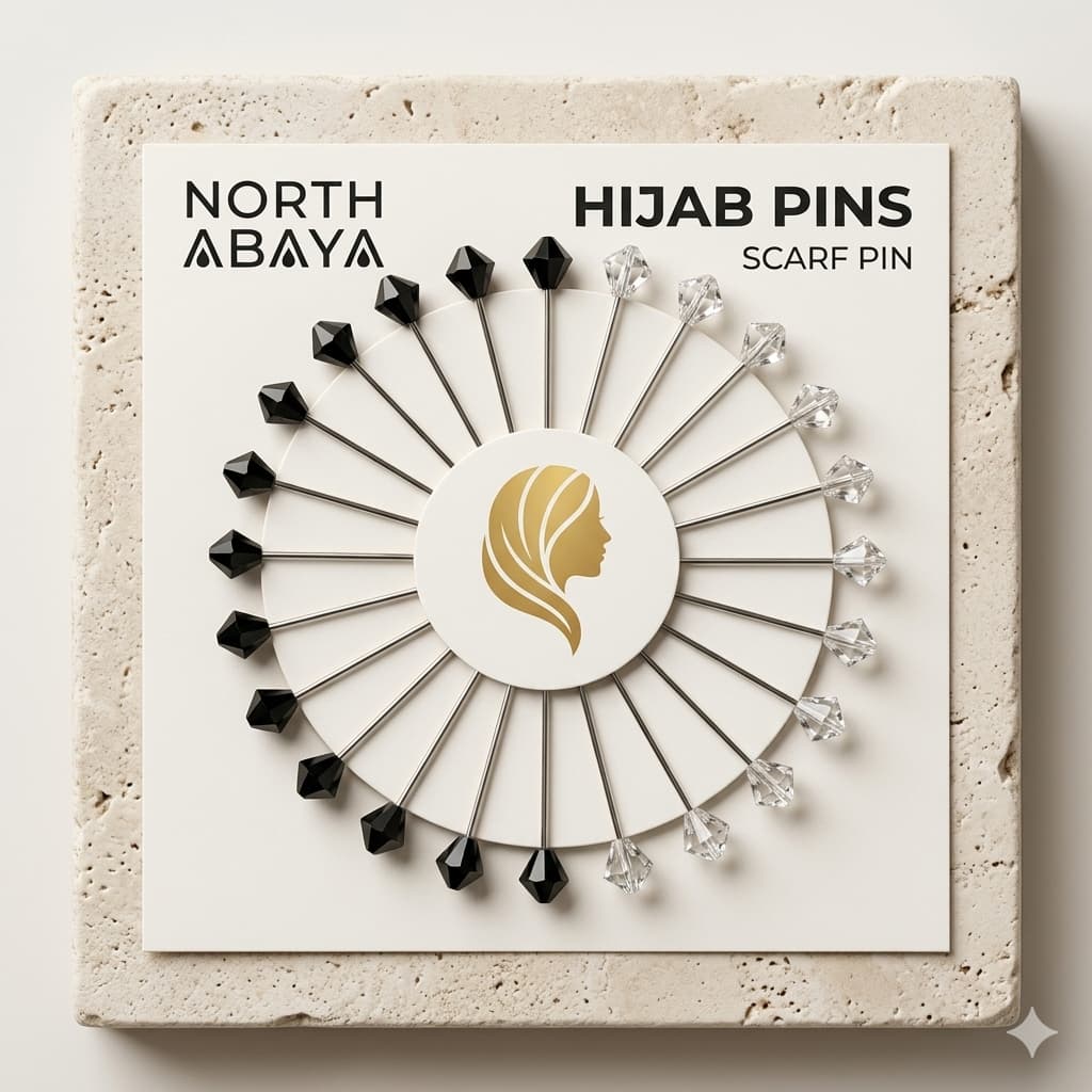 Crystal Diamond Hijab Pins Pack – North Abaya