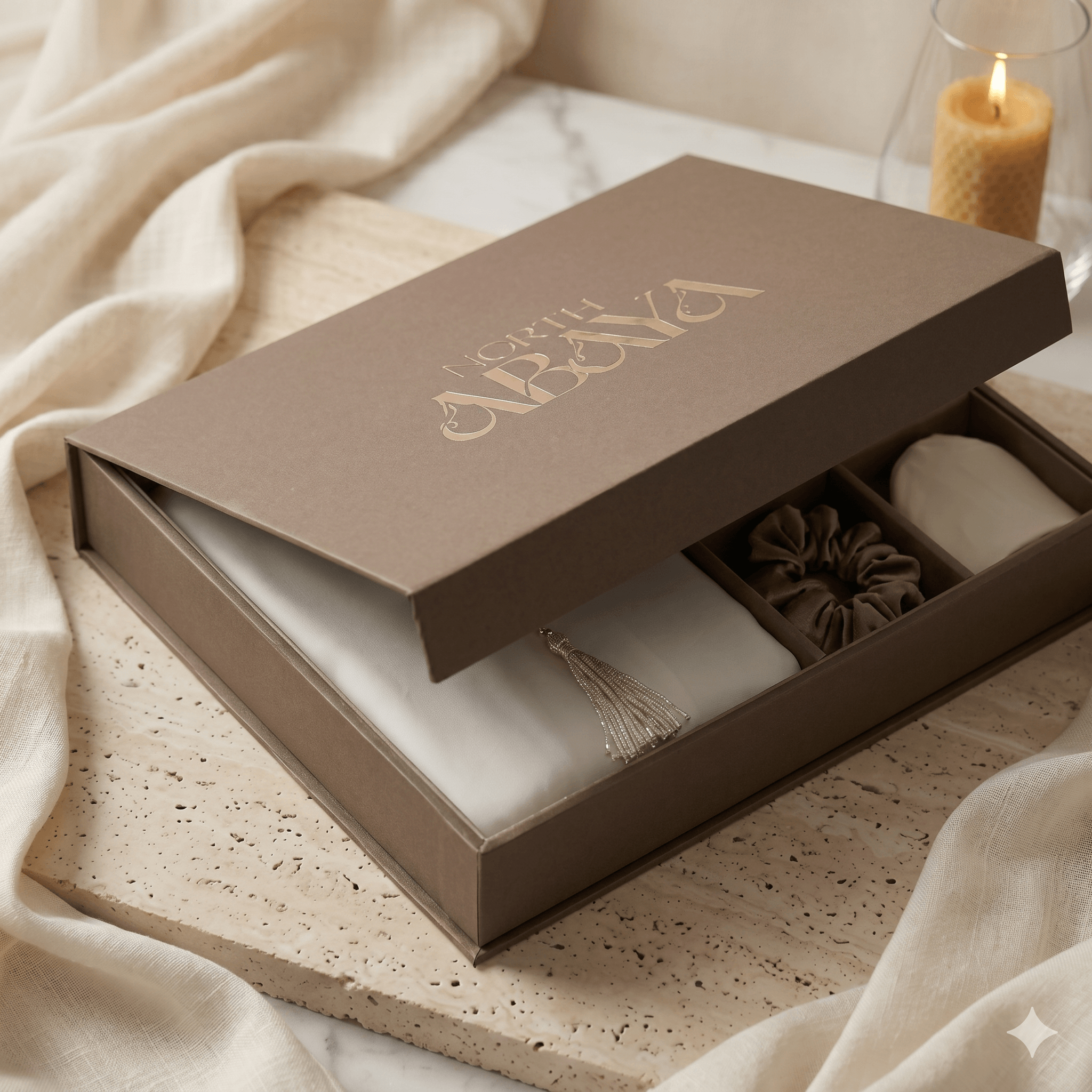 Abaya & Accessories Gift Set Box – Luxury Modest Fashion Bundle | North Abaya