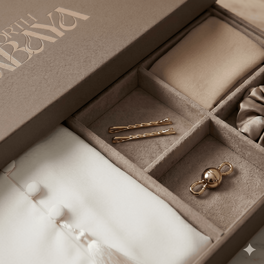 Abaya & Accessories Gift Set Box – Luxury Modest Fashion Bundle | North Abaya