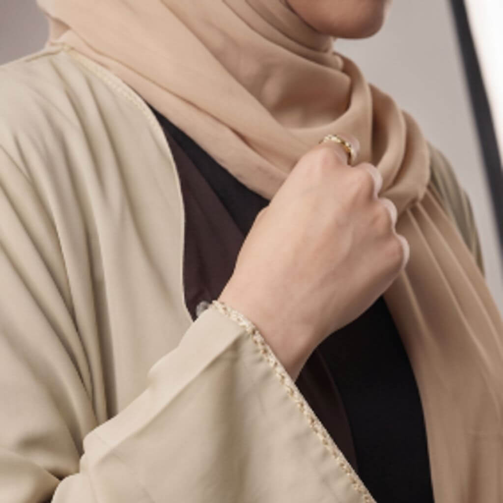 Reversible Double-Sided Abaya – Two Looks, One Price | Canada Abaya North Abaya Brown S 